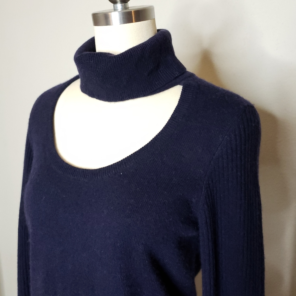 DVF 'Gracey' Wool & Cashmere Turtleneck NWOT Sz M - Picture 7 of 13